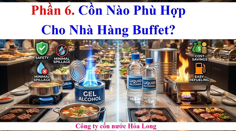 Cồn Nước Và Cồn Gel Loại Nào Tốt? So Sánh Chi Tiết Từ A–Z